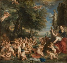 The Feast of Venus (The festival of Venus Verticordia). Artist: Rubens, Pieter Paul (1577-1640)