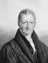 Portrait of Thomas Robert Malthus (1766-1834). Artist: Linnell, John (1792-1882)