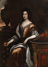 Portrait of Queen Marie Casimire. Artist: Tricius, Jan (ca 1620-ca 1692)