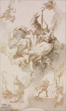 Apotheosis of Saint Stanislaus. Artist: Maulbertsch, Franz Anton (1724-1796)