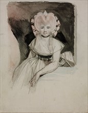 Portrait of the Artist's Wife. Artist: Füssli (Fuseli), Johann Heinrich (1741-1825)