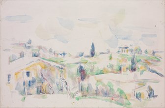 Landscape in Provence. Artist: Cézanne, Paul (1839-1906)