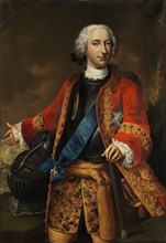 Portrait of Charles I, Duke of Brunswick-Wolfenbüttel (1713-1780). Artist: Eichler, Johann Conrad (1688-1748)