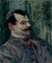 Portrait of André Rivoire (1872-1930). Artist: Toulouse-Lautrec, Henri, de (1864-1901)