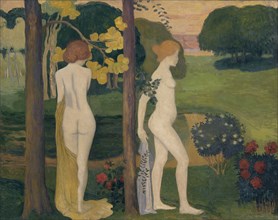 Two nude in a landscape. Artist: Maillol, Aristide (1861-1944)