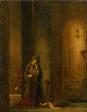 Salome at the Prison. Artist: Moreau, Gustave (1826-1898)