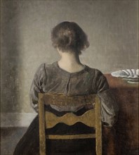 Rest. Artist: Hammershøi, Vilhelm (1864-1916)