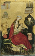 The Virgin and Child in the Hortus Conclusus. Artist: Westphalian Master (active ca 1470-1480)