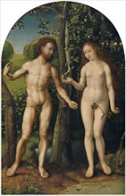 Adam and Eve. Artist: Gossaert, Jan (ca. 1478-1532)