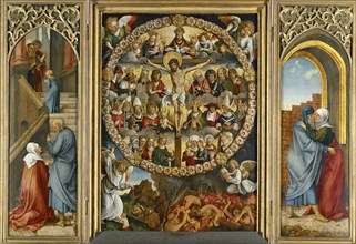 Triptych of the Rosary. Artist: Kulmbach, Hans Suess, von (ca. 1480-1522)