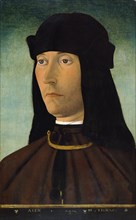 Portrait of Alessandro de Richao. Artist: Mazzola, Filippo (1460-1505)