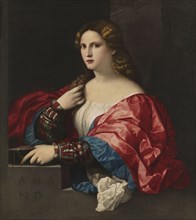 Portrait of a young woman (La Bella). Artist: Palma il Vecchio, Jacopo, the Elder (1480-1528)