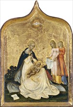 The Virgin of Humility. Artist: Giovanni di Paolo (ca 1403-1482)