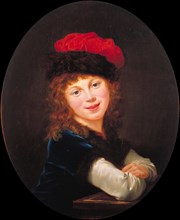 Portrait of a girl. Artist: Vigée-Lebrun, Marie Louise Elisabeth (1755-1842)