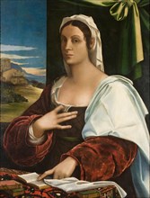 Vittoria Colonna (1490-1547). Artist: Piombo, Sebastiano, del (1485-1547)