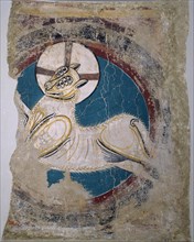 Apocalyptic Lamb (from Sant Climent de Taüll). Artist: Master of Tahull (Master of Sant Climent de Taüll) (active 12th century)