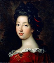 Louise Françoise de Bourbon, Mademoiselle de Nantes. Artist: Troy, François, de (1645-1730)