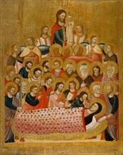 The Dormition of the Virgin. Artist: Master of the Cini Madonna (active ca 1330)