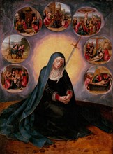 The Virgin of the Seven Sorrows. Artist: Master of the Female Half-Lengths (First half of 16th cen.)