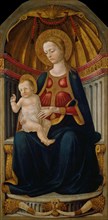 The Virgin and Child Enthroned. Artist: Neri di Bicci (1418-1492)
