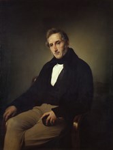 Portrait of the poet Alessandro Manzoni (1785-1873). Artist: Hayez, Francesco (1791-1882)