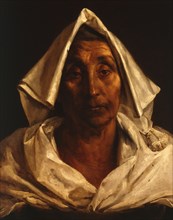 Old Italian Woman. Artist: Géricault, Théodore (1791-1824)