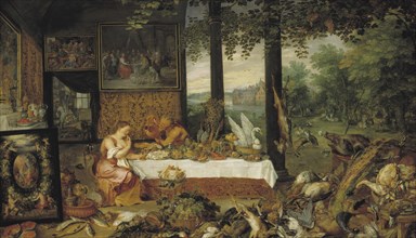 The Allegory of Taste. Artist: Rubens, Pieter Paul (1577-1640)