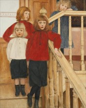 The Children of Monsieur Nève. Artist: Khnopff, Fernand (1858-1921)