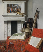Still-life with Rarities. Artist: Heyden, Jan, van der (1637-1712)