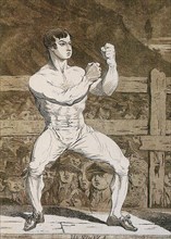 Daniel Mendoza. Artist: Gillray, James (1757-1815)