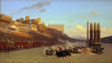 The Circus Maximus. Artist: Gerôme, Jean-Léon (1824-1904)