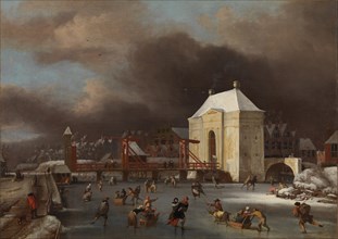 View of the Heiligewegspoort in Amsterdam. Artist: Kessel, Jan van (1641-1680)