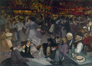 The Ball on the 14th of July. Artist: Steinlen, Théophile Alexandre (1859-1923)