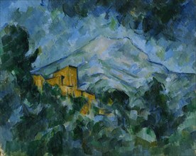 Mont Sainte-Victoire and Château Noir. Artist: Cézanne, Paul (1839-1906)
