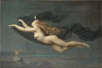 La Nuit. Artist: Raynaud, Auguste (1854-1937)