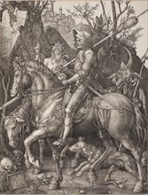 Knight, Death and the Devil. Artist: Dürer, Albrecht (1471-1528)