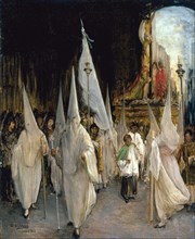 Procession of the Seven Words. Artist: Bilbao Martínez, Gonzalo (1860-1938)