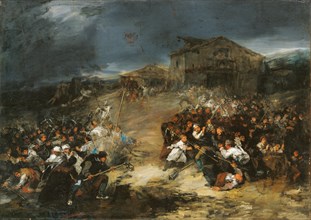 The Dawn Procession. Artist: Lucas Velázquez, Eugenio (1817-1870)