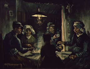 The potato eaters. Artist: Gogh, Vincent, van (1853-1890)