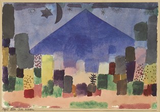 The Mountain Niesen. Egyptian Night. Artist: Klee, Paul (1879-1940)