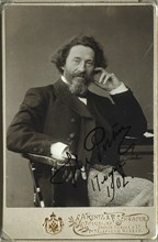 Portrait of the artist Ilya Repin (1844-1930). Artist: Photo studio H. Rentz & F. Schrader