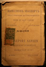 The Nansen passport. Artist: Anonymous