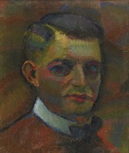 Self-Portrait. Artist: Baranov-Rossiné, Vladimir Davidovich (1888-1942)