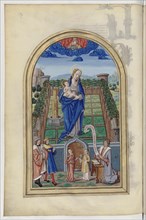 The Virgin Mary. From: Chants royaux en l'honneur de la Vierge au Puy d'Amiens, 1501-1600. Artist: Anonymous