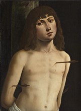 Saint Sebastian. Artist: Costa, Lorenzo (1460-1535)