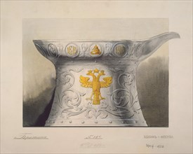 Design of a Cup. (Gifts commemorating the 300th Anniversary of the Romanov Dynasty), 1910s. Artist: Carl Edvard Bolin company