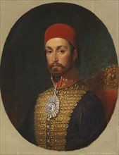 Portrait of Sultan Abdülmecid I, c. 1846. Artist: Cretius, Konstantin Johann Franz (1814-1901)