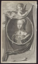 Jane Grey, 1697. Artist: Vermeulen, Cornelis Martinus (1644-1708)