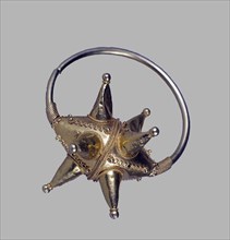 Gold pendant (Kolt), 11th-12th century. Artist: Ancient Russian Art