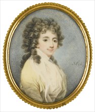 Portrait of Countess Zofia Potocka-Witt (1760-1822), Second Half of the 18th cen. Artist: Leski, Josef (1760-1825)